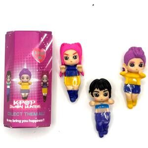 New K-POP Demon Hunters ZOEY, RUMI and MIRA Hipper Mini Figures, Demon Slayer